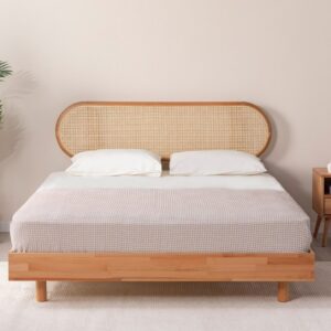 letto legno boho