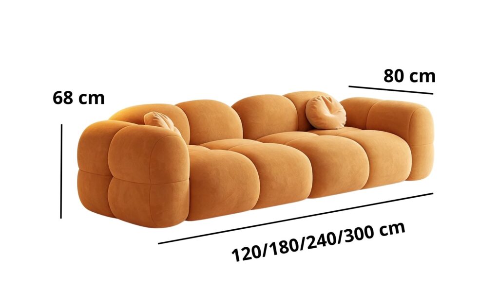 misure divano donut